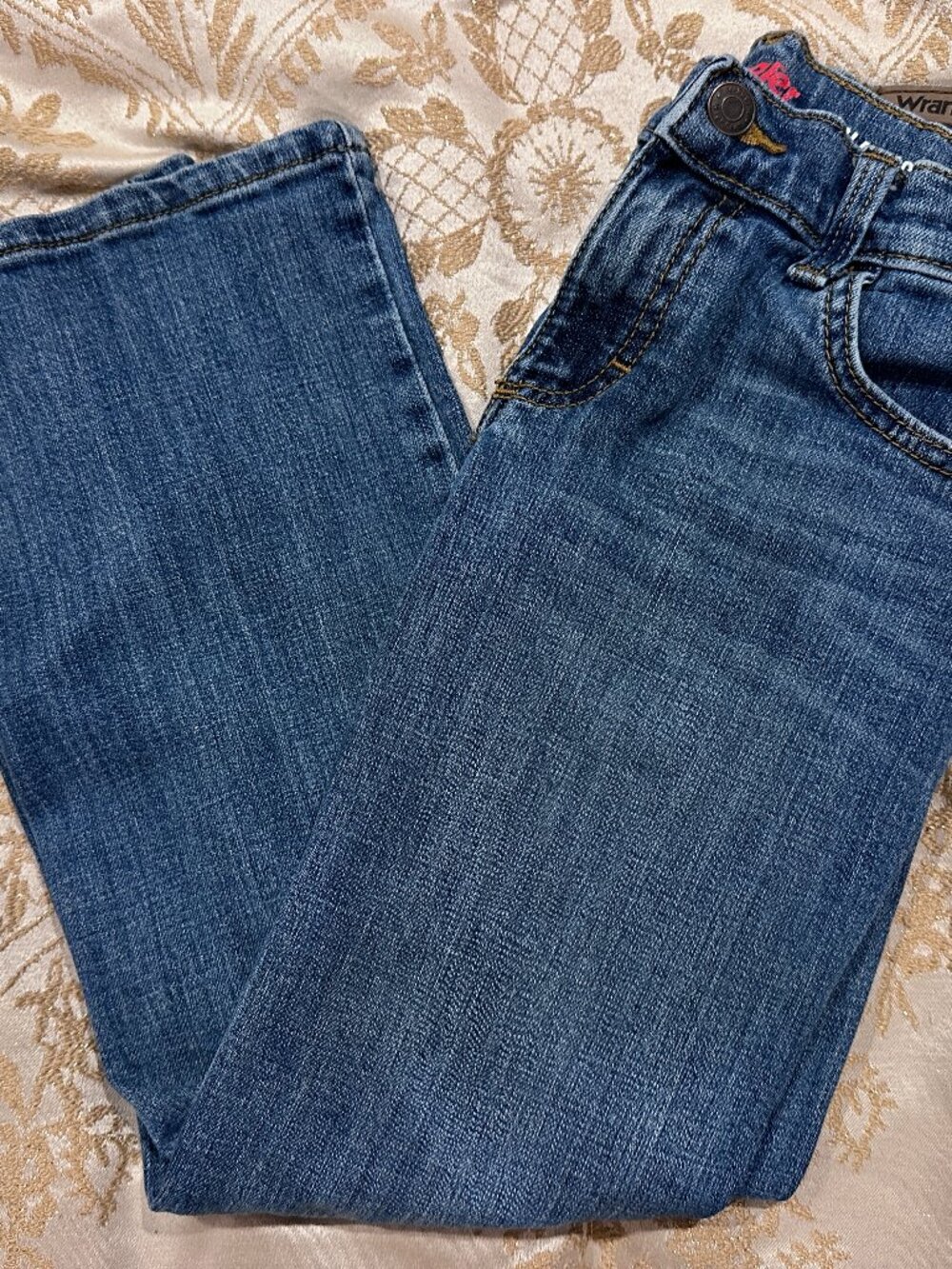 Boys Wrangler Jeans Size 8 Regular Classic Boot cut